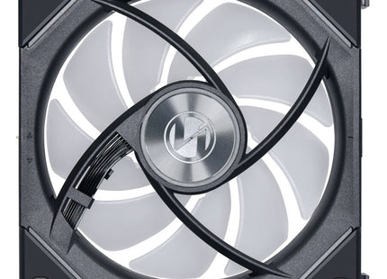 Lian Li UNI FAN SL-INF 120 ARGB Reverse Blade Zwart - Fan niet draaiend achterkant