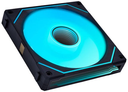Lian Li UNI FAN SL-INF 140 ARGB Reverse Blade Zwart - Vooraanzicht