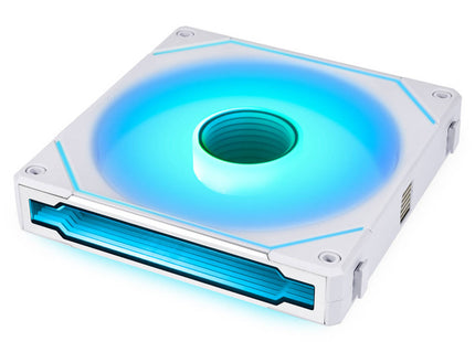 Lian Li UNI FAN SL-INF 140 ARGB Wit - Vooraanzicht