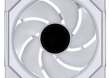 Lian Li Uni Fan SL-INF 120 RGB Wit Triple Pack - Ventilator niet draaiend voorkant