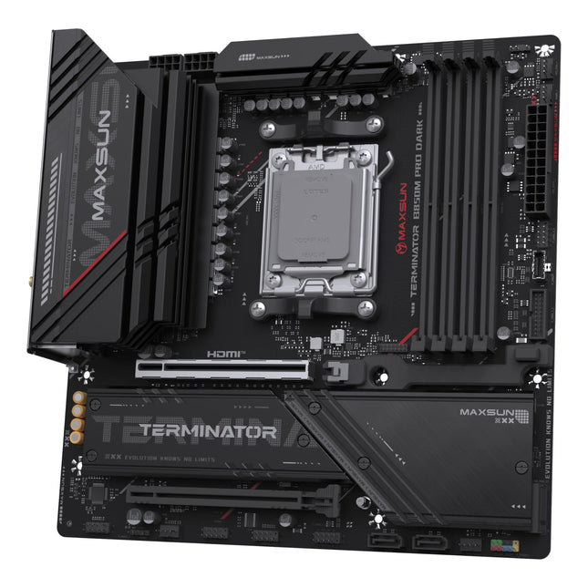 MAXSUN MS-Terminator B850M PRO DARK WIFI - M-ATX Moederbord