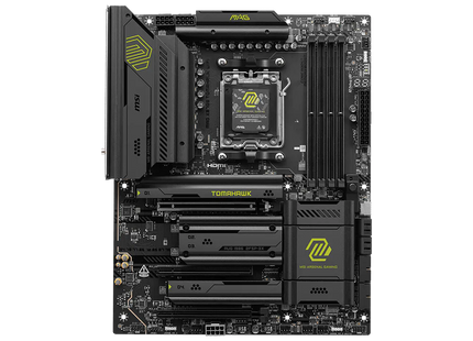 MSI MAG X870E Tomahawk WiFi - Frontaal
