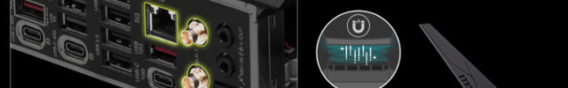 MSI MAG X870E Tomahawk WiFi - Netwerk met hoge bandbreedte en lage latentie
