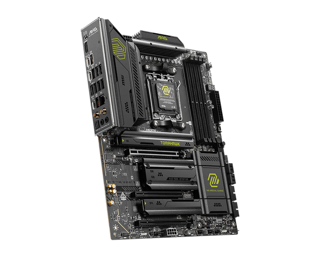 MSI MAG X870E Tomahawk WiFi - Vooraanzicht