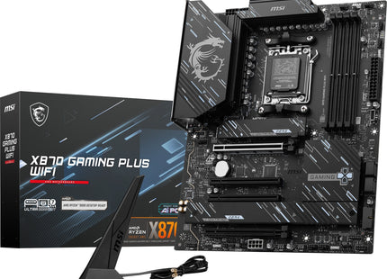 MSI X870 GAMING PLUS WIFI socket AM5 - Verpakking met inhoud
