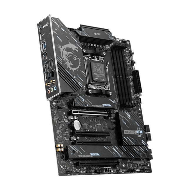 MSI X870 GAMING PLUS WIFI socket AM5 - Vooraanzicht