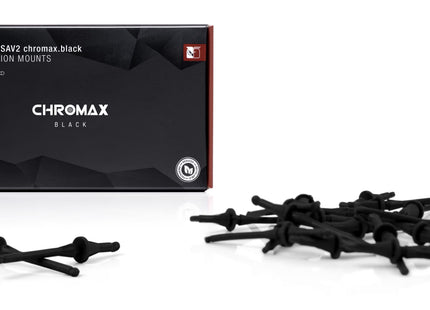 NA-SAV2 chromax.black Anti-Vibration Mounts - Vooraanzicht