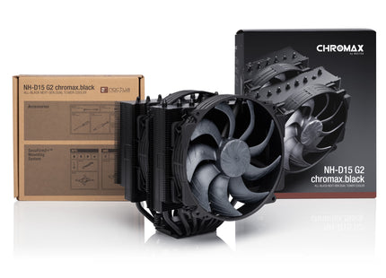 NH-D15 G2 chromax.black - Verpakking met product