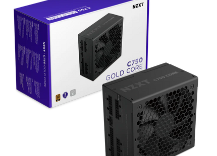 NZXT C750 Gold Core - Product met verpakking