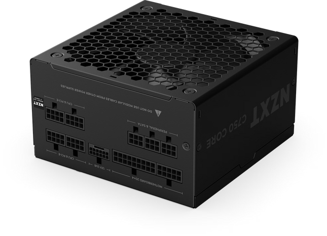 NZXT C750 Gold Core - Vooraanzicht