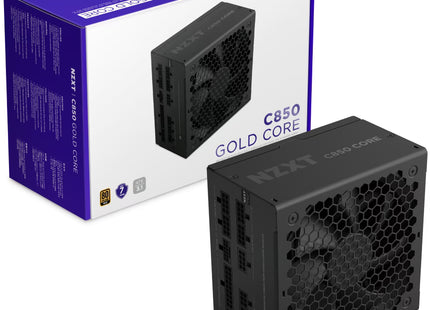 NZXT C850 Gold Core - Product met verpakking