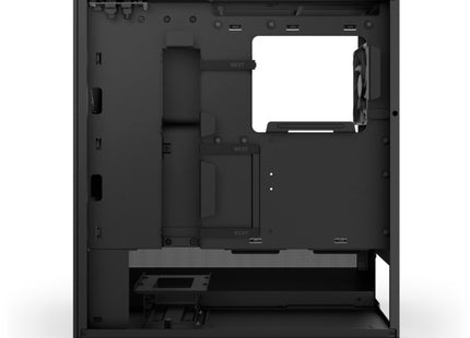 NZXT H5 Flow Black 2024 - Zijaanzicht zonder zijpaneel rechts