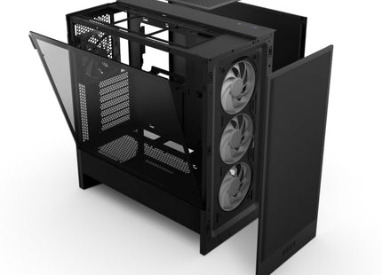 NZXT H5 Flow RGB Black 2024 - Exploded view