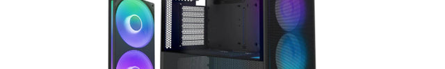 NZXT H5 Flow RGB Black 2024 -  Vooraf geïnstalleerde ventilatoren