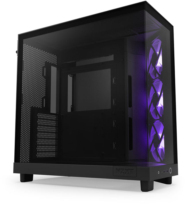 NZXT H6 Flow RGB Black - Vooraanzicht
