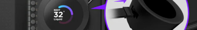 NZXT Kraken Plus 240 RGB - Gestroomlijnde bekabeling