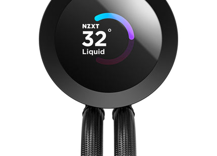 NZXT Kraken Plus 360 Black - Closeup pomp AIO