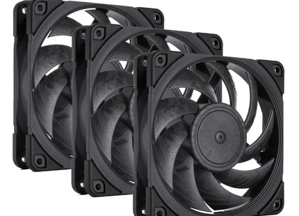 Noctua NF-A12x25 PWM chromax.black.swap Triple Pack Ventilatoren