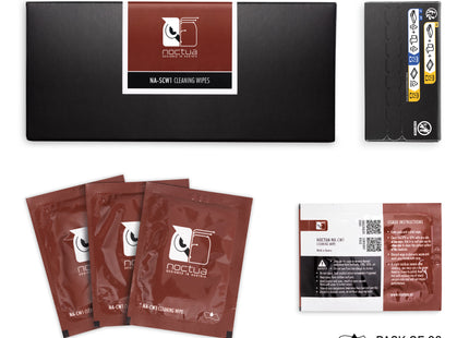 Noctua NA-SCW1 Reinigingsdoekjes - Verpakking met inhoud