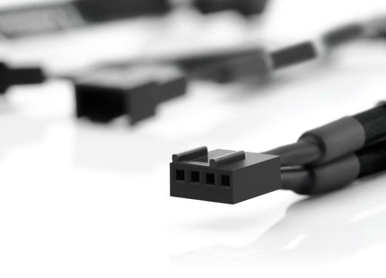 Noctua NA-SYC1 chromax.black Zwart - Closeup connector