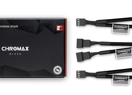 Noctua NA-SYC1 chromax.black Zwart - Verpakking met inhoud