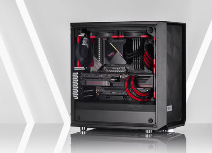 Noctua NF-A12x25 PWM chromax.black.swap - Build met Fractal Meshify