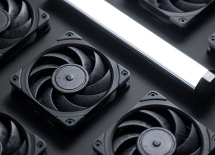 Noctua NF-A12x25 PWM chromax.black.swap - Meerde fans