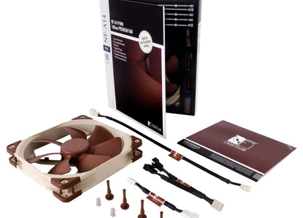 Noctua NF-A14 PWM - Product met verpakking en inhoud