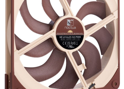 Noctua NF-A14x25 G2 PWM - Achteraanzicht