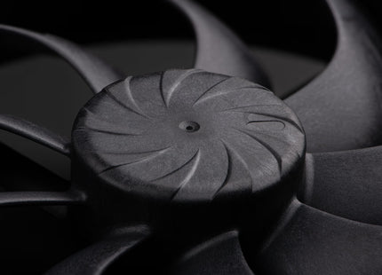 Noctua NF-A14x25 G2 PWM chromax.black - Closeup hub