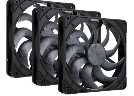 Noctua NF-A14x25 G2 PWM chromax.black Triple Pack Bundel