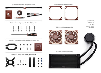 Noctua NL-LC1-24 - Inhoud verpakking