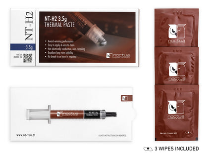 Noctua NT-H2 - Product met verpakking en inhoud
