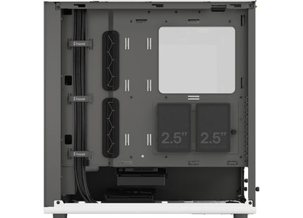 Fractal Design North Chalk White TGC Mid-Tower Behuizing