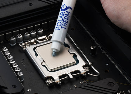 Polartherm X-10 5 gram - Aanbrengen tube