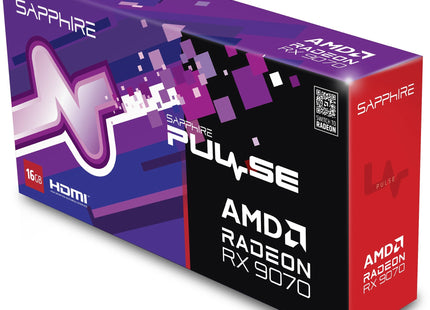 Sapphire Pulse Radeon RX 9070 - Verpakking