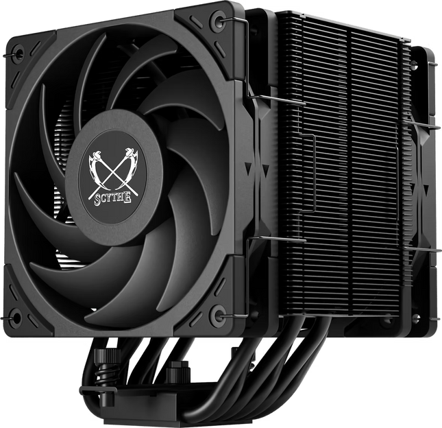Scythe Mugen 6 Dual Fan Black Edition - Vooraanzicht