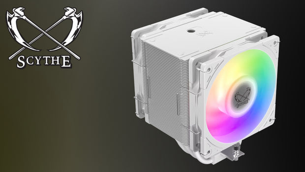 Scythe Mugen 6 Dual Fan White ARGB Edition - Banner