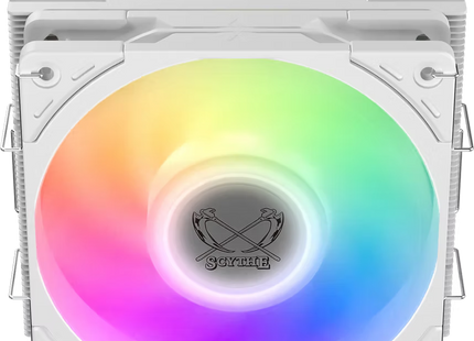 Scythe Mugen 6 Dual Fan White ARGB Edition - Voorkant boven