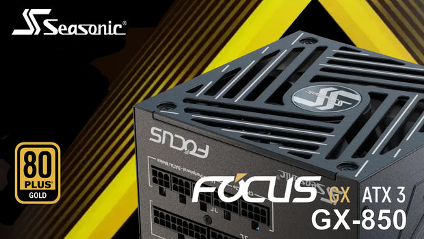 Seasonic FOCUS GX ATX 3 (2024) 850W - Banner
