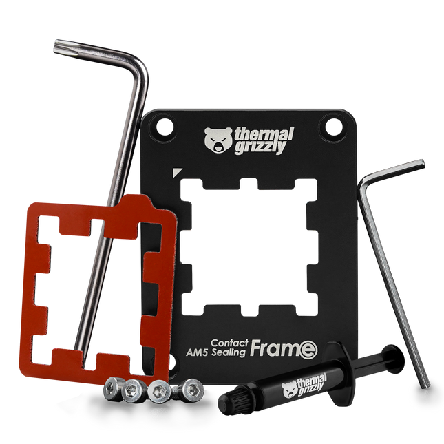 Thermal Grizzly AM5 Contact & Sealing Frame - Vooraanzicht