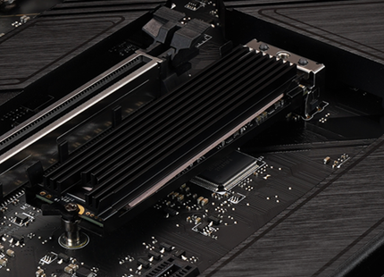 Thermal Grizzly M.2 SSD-koeler - Gemonteerd