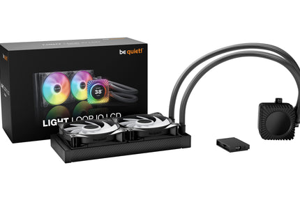 be quiet! Light Loop IO LCD 240mm Black - Product met verpakking