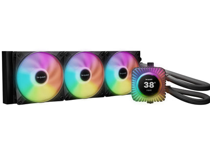 be quiet! Light Loop IO LCD 360mm Black - Vooraanzicht