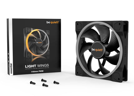be quiet! Light Wings 140mm PWM - Verpakking met inhoud