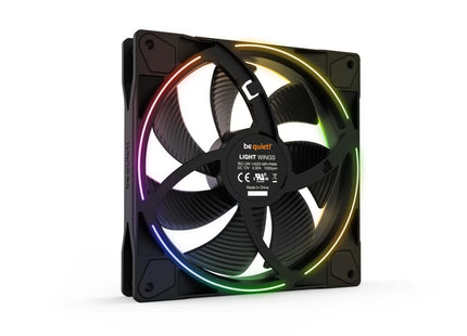 be quiet! Light Wings 140mm PWM  Triple Pack - Achteraanzicht