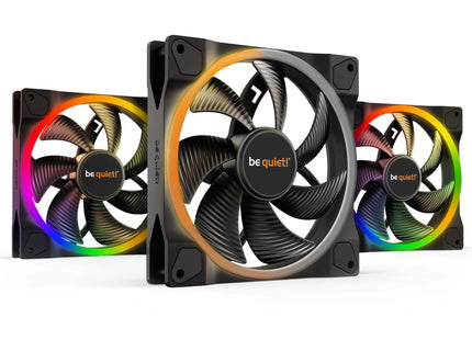 be quiet! Light Wings 140mm PWM Triple Pack - Vooraanzicht