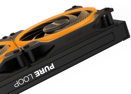 be quiet! Light Wings 140mm PWM high-speed - Geïnstalleerd op radiator