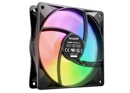 be quiet! Light Wings LX 120mm PWM high-speed Black Triple Pack - Achterkant
