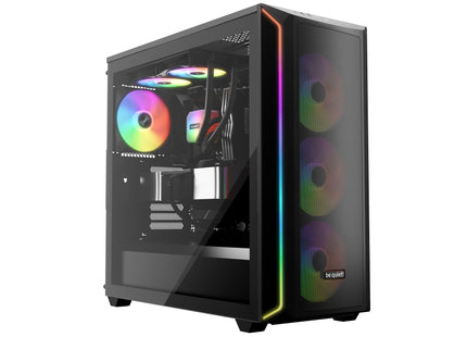 be quiet!  Light Wings LX 140mm PWM Black Triple Pack - Build